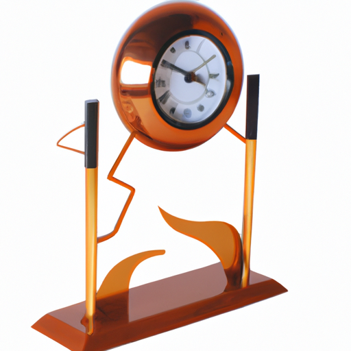 Ergonomic Copper Clock